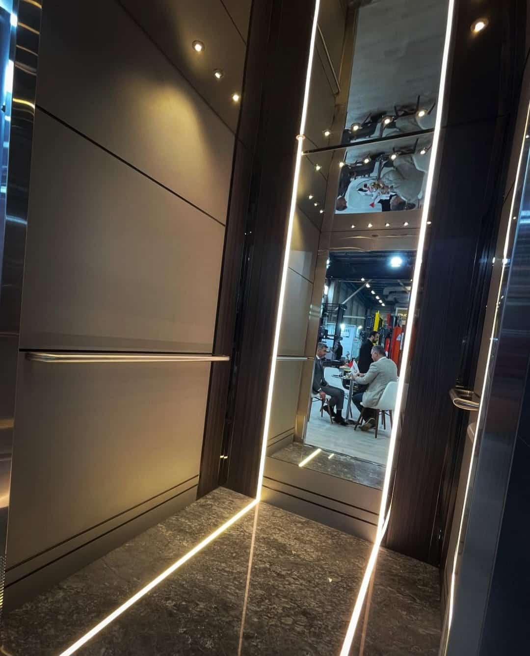 Lüks Rezidans Asansörü